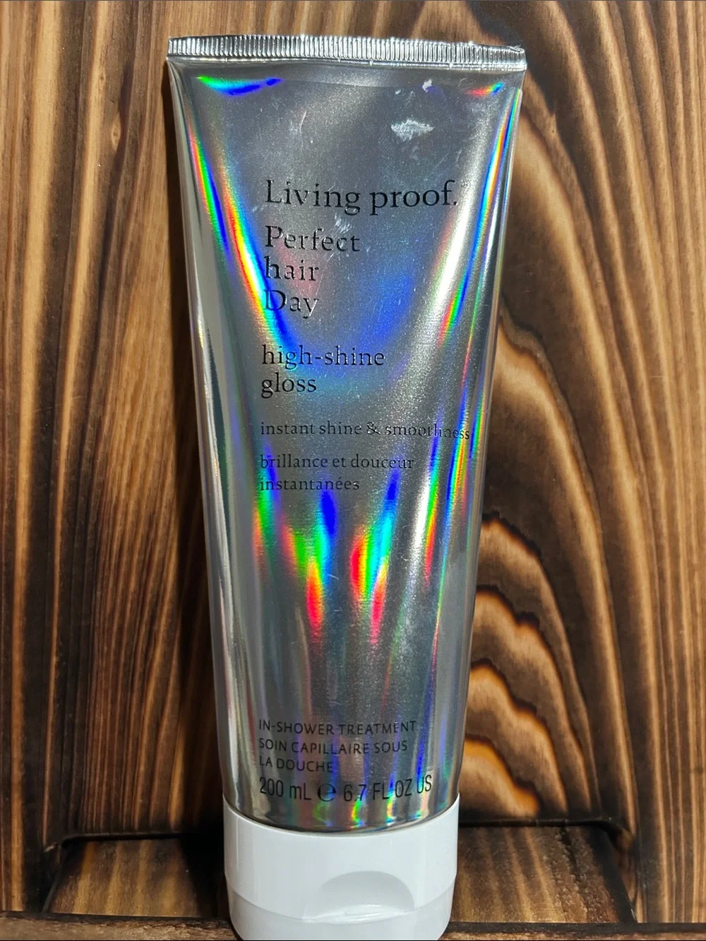 Living Proof Silver Holographic High-Shine Hair Gloss